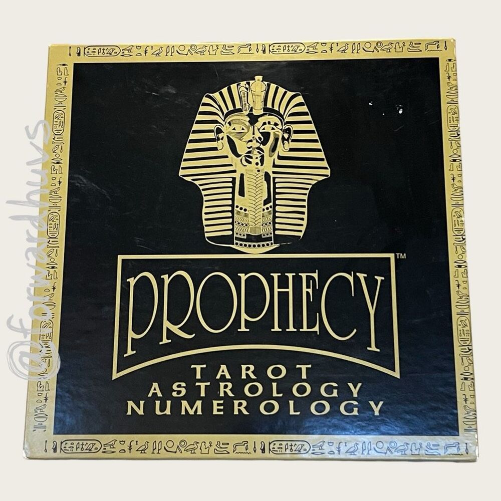 Prophecy Tarot Astrology Numerology Divination Set – 1992 Roy Worley